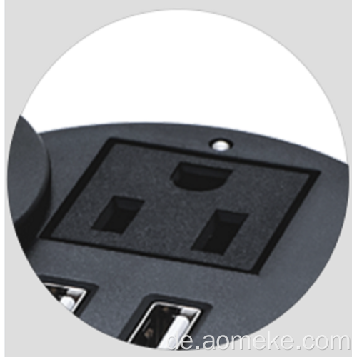 schlichtes Design 2 USB-Buchsen